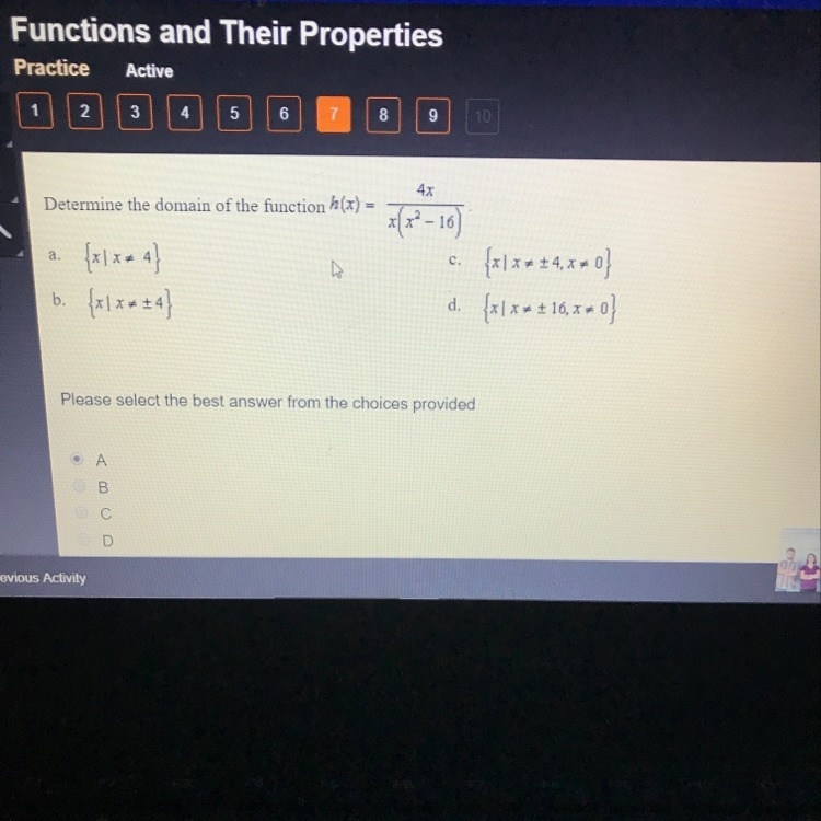 Algebra functions and data analysis-example-1