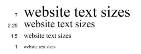 The number preceding each line identifies the scale size of the font. Do NOT round-example-1