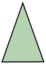 Identify the triangle below, A) acute B) irregular C) obtuse D) right-example-1