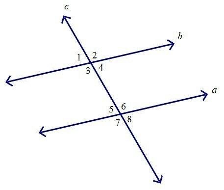 3 and 5 form what type of angle pair? A. corresponding angles B. alternate interior-example-1