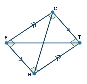 20 PTS!!! Emma wrote the following paragraph proof showing that rectangles are parallelograms-example-1