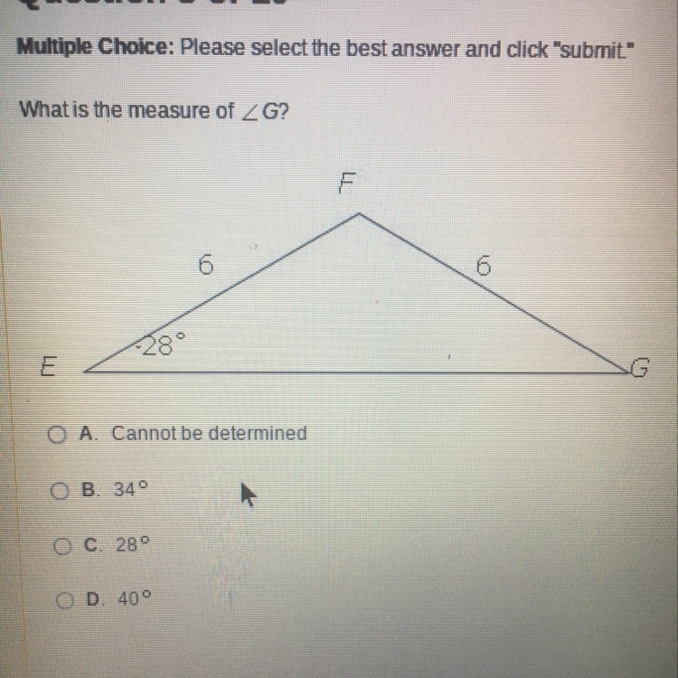 What is the measure of g-example-1