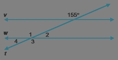 Carmen is an engineer making plans to run a rail line, represented by the transversal-example-1