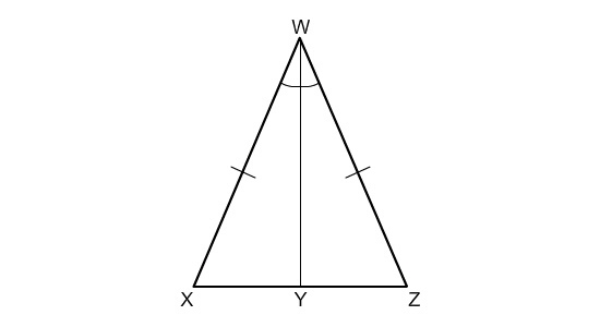 If m∠X= 63, what is m∠YWZ? A.27 B.90 C.17 D. 63-example-1