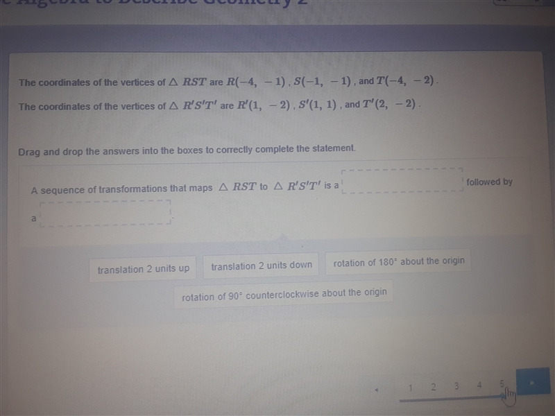 1.11 quiz use algebra to describe geometry part 2-example-1