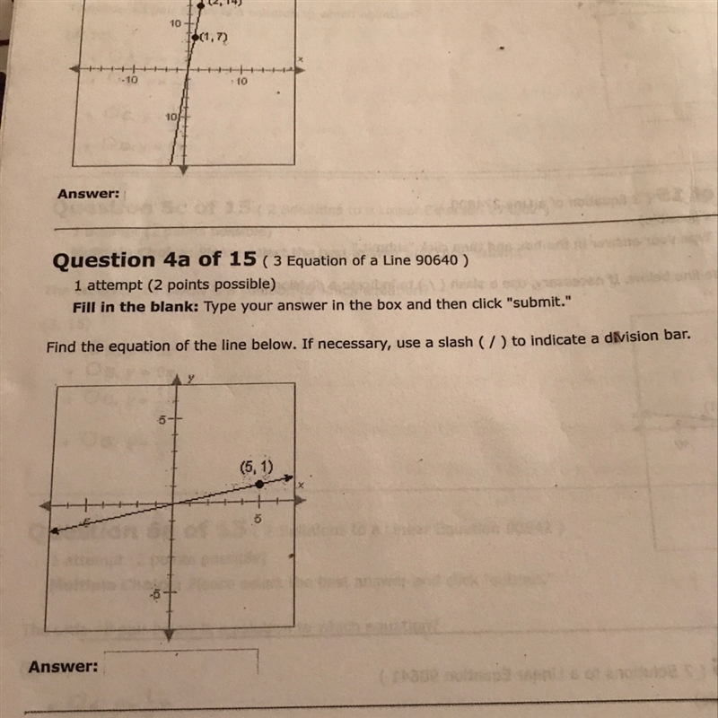 Find The Equation Of The Line below-example-1