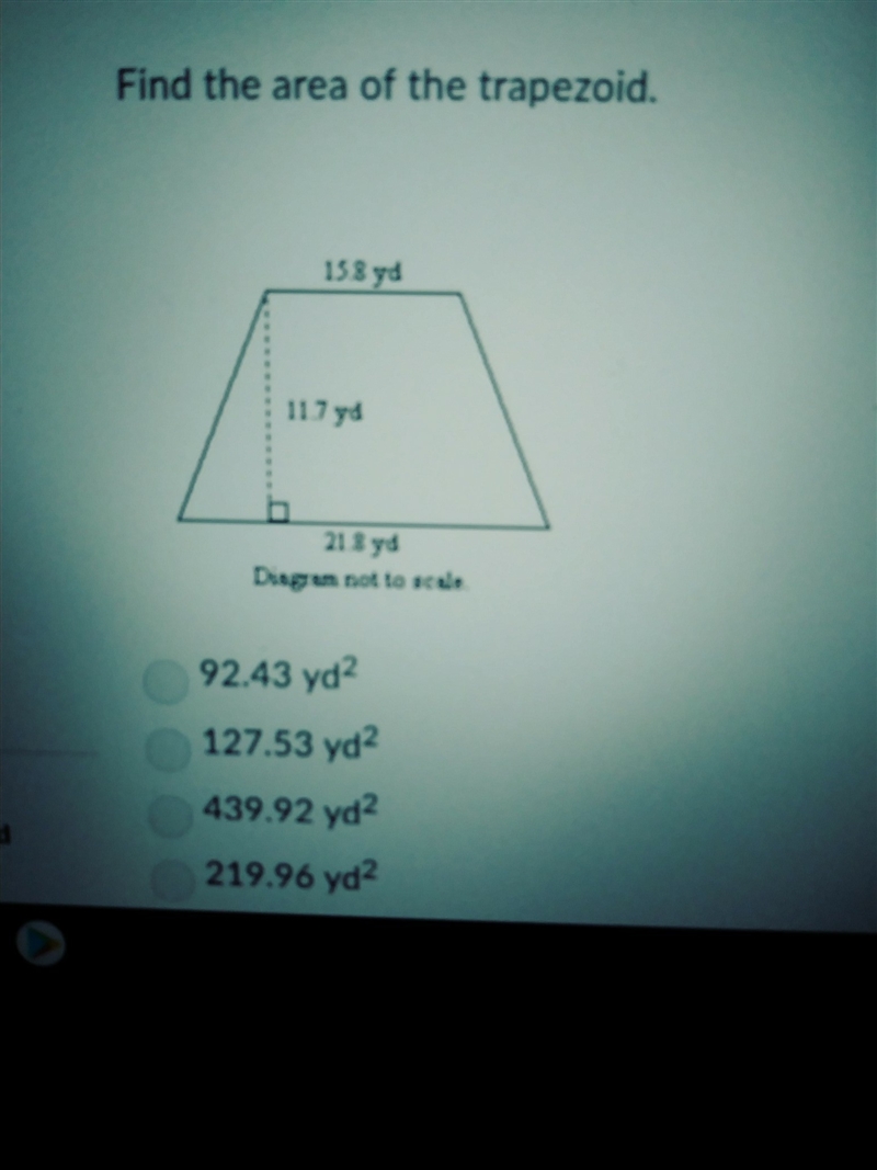 # 15. Q. Find the area of the trapezoid-example-1