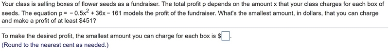 Need help with solving quadratics using the quadratic equation! See image, this is-example-1