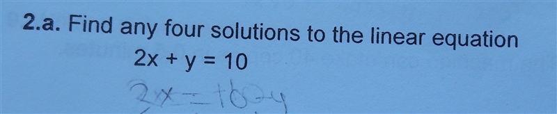 Four solutions. Algebra 1-example-1