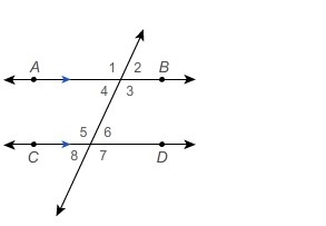 In this figure, AB¯¯¯¯¯∥CD¯¯¯¯¯ and m∠1=110°. what is m>5?-example-1