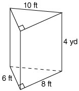 Find the surface area of the following triangular prism.-example-1