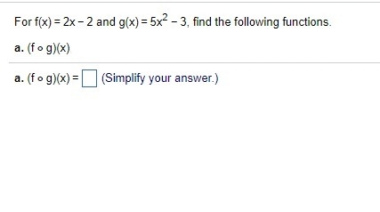 QF Q6.) Find the following function for a.-example-1