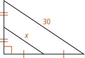 Find the value of x. not multiple choice-example-1