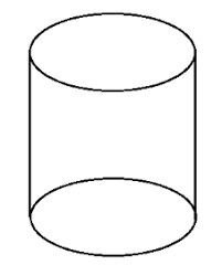 Which of the following has two congruent parallel discs for bases?-example-1