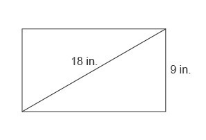 the size of a computer monitor is usually measured along the diagonal and 18 inch-example-1