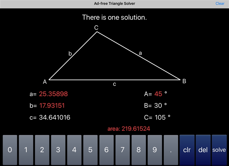 Given: △KLM, LM=20 3 m∠K=105°, m∠M=30° Find: KL and KM Could someone please explain-example-2