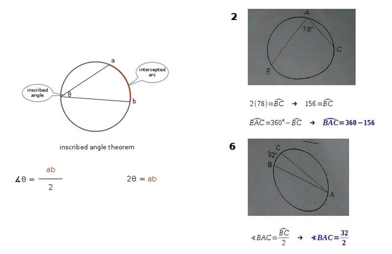 How do I measure arcs or angles when I only have one given number-example-1