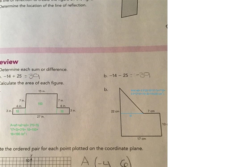 What is the area of figure A and figure B?-example-1