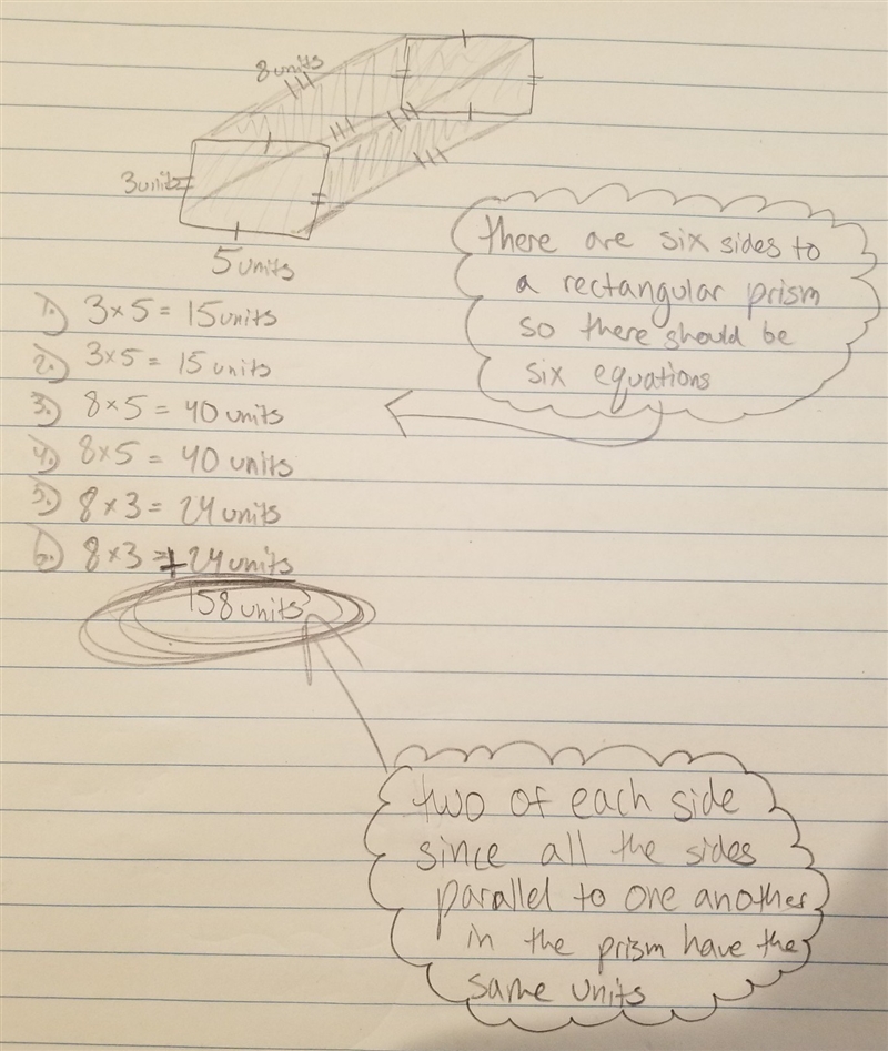 What is the surface area of a rectangular prism with sides: 5, 8 and 3-example-1