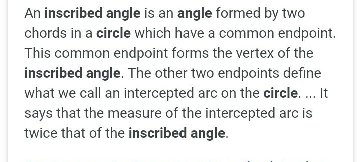 Name an inscribed angle that intercepts arc AB.-example-1