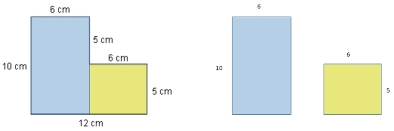 The area of the above polygon is ? the answer is not 44-example-1