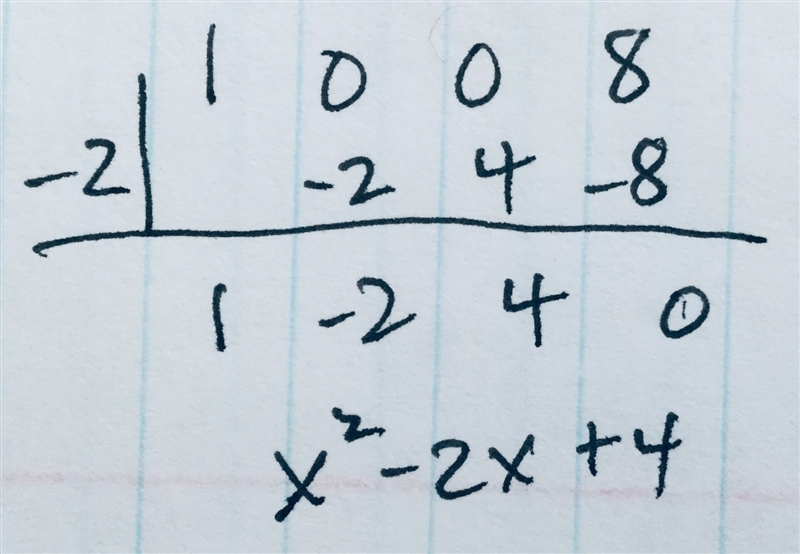 What is the quotient of (x^3 + 8) ÷ (x + 2)-example-1