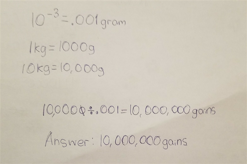 The mass of a grain of sand is about 10−3 gram. About how many grains of sand are-example-1