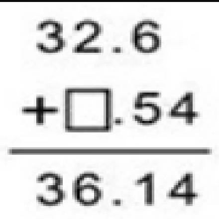 When adding 32.6 to a certain number, the sum is 36.14, as seen below. What number-example-1