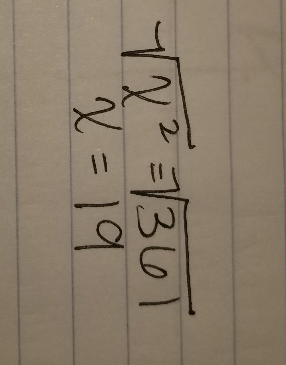 What is x^2 =361 help me, please. thank you-example-1