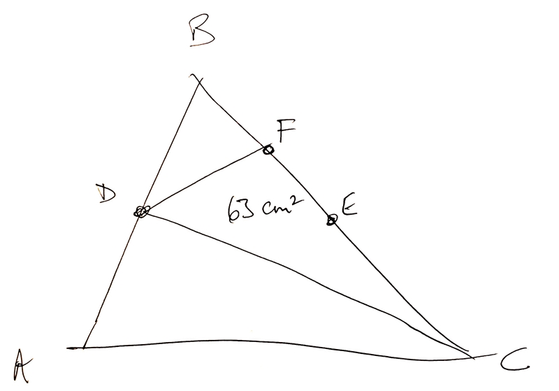 ABC point D is the midpoint of AB , point E is the midpoint of BC , and point F is-example-1