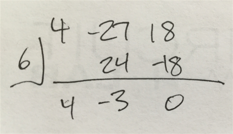 What is the quotient of (4x^2-27x+18)/(x-6)-example-1