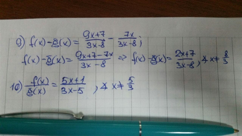 Number 9 and 10 please with explanation-example-1