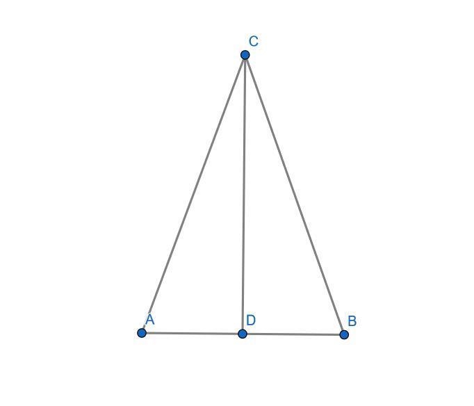 In isosceles △ABC (AC = BC) with base angle 30° CD is a median. How long is the leg-example-1