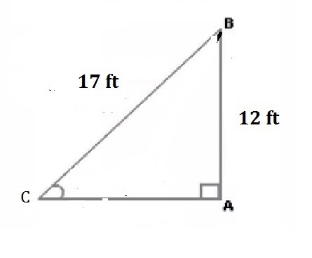 Gregor is using 35 feet of spare fencing to build a triangular play pen for his dog-example-1