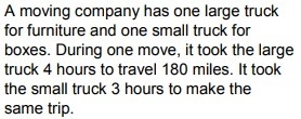 The following week the company was hired for a 225 mile move. If each truck traveled-example-1