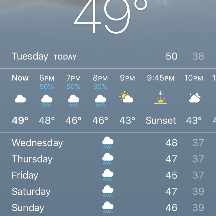 What number best represents the temperature in Anchorage, Alaska of below 12 degrees-example-1