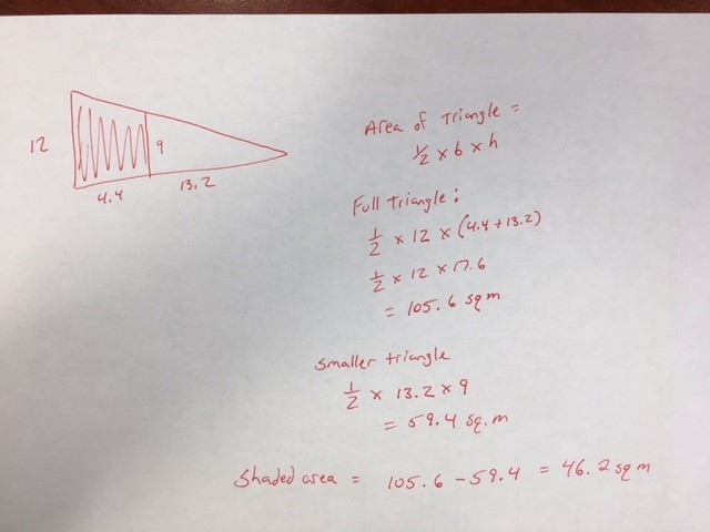 Find the area of the shaded region *#5*-example-1