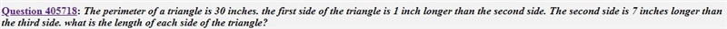 The perimeter of a triangle is 30-example-1