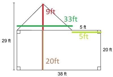 The diagram represents the floor of a museum. The figure is made up of a rectangle-example-1