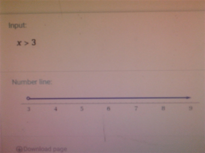 Solve the inequality, then identify the graph of the solution. 2x – 1 > x + 2-example-1