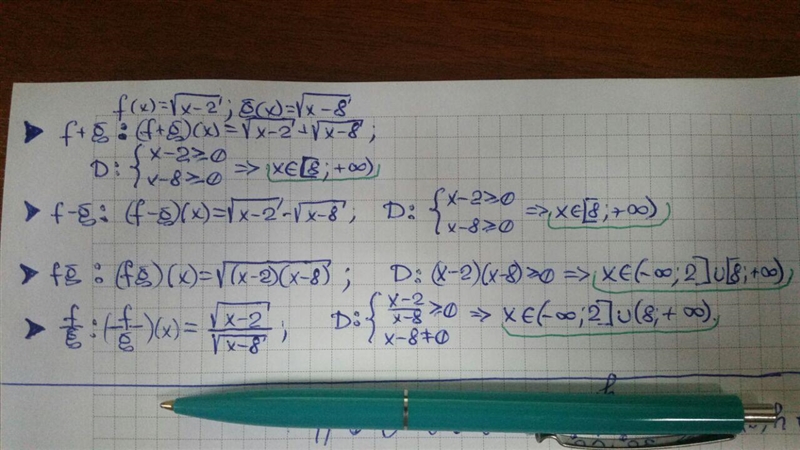 2.6 Q6 Find the function, then determine the domain for each function.-example-1