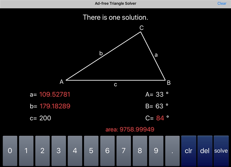 Vertices A and B of triangle ABC are on one bank of a river, and vertex C is on the-example-1