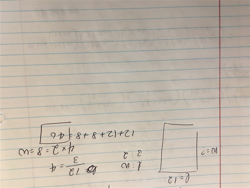 The ratio of the length of a rectangular floor to its width is 3:2. If the length-example-1