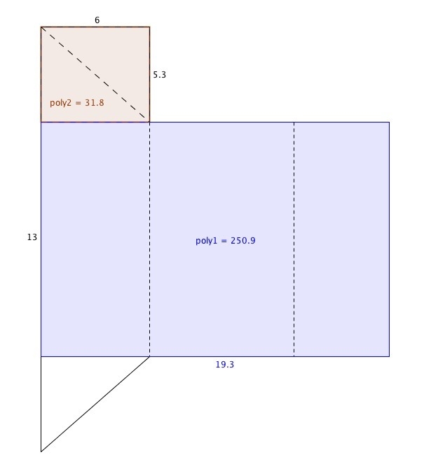 Help me find the surface area of a triangular prism with work please-example-1