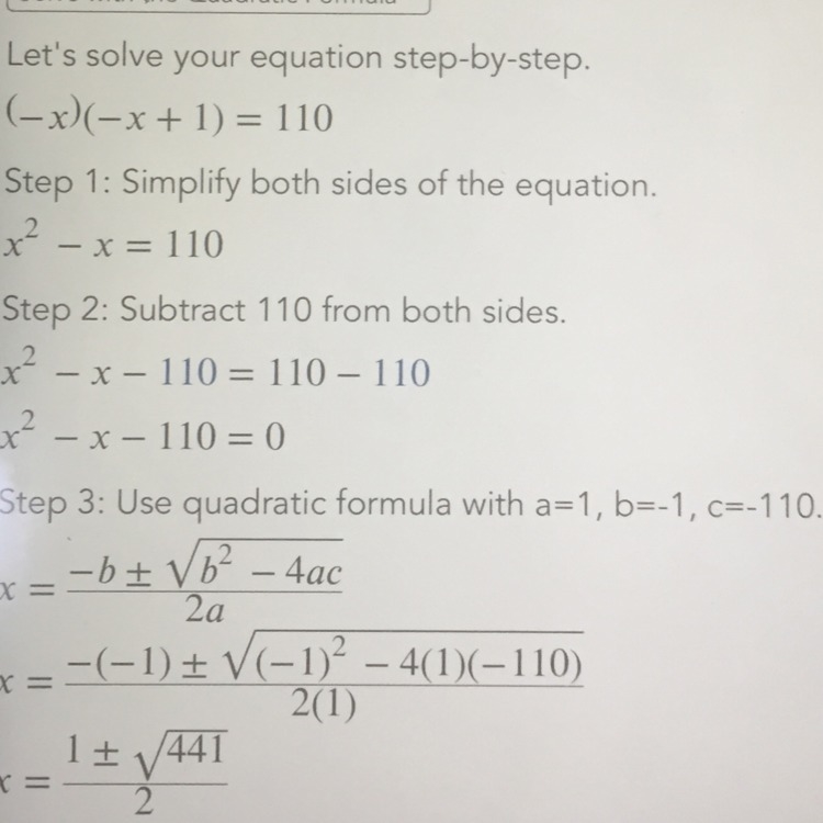 Two consecutive negative integers have a product of 110 what are the integer-example-1