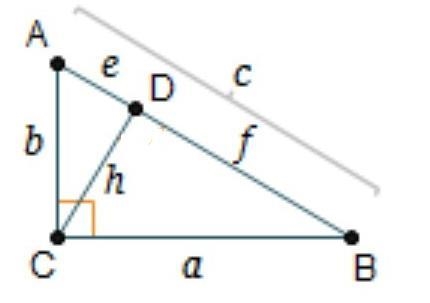 Consider the diagram and the paragraph proof below. Given: Right △ABC as shown where-example-1