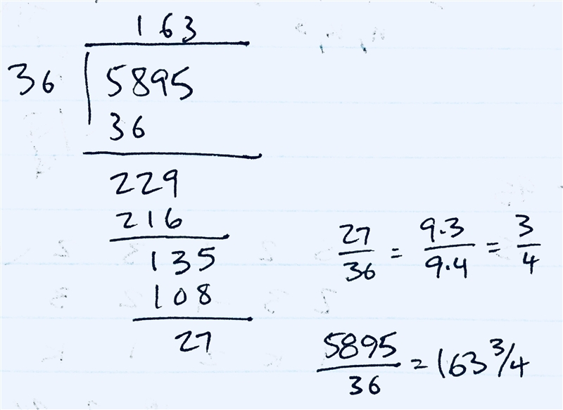 5,895÷36 show all your work-example-2