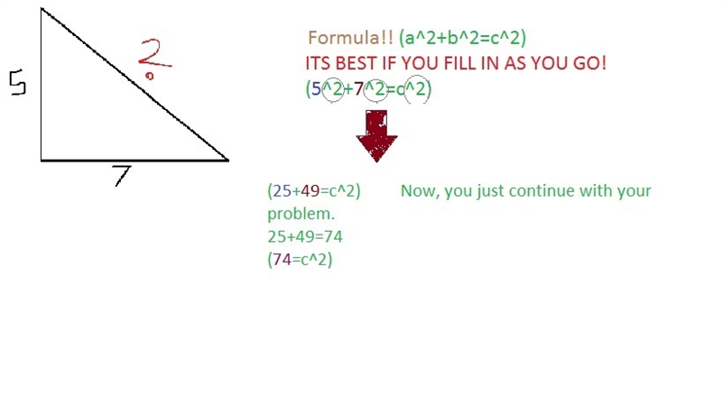 1. WHAT DOES IT MEAN TO SOLVE A RIGHT TRIANGLE? 2. HOW CAN YOU SOLVE RIGHT TRIANGLES-example-5