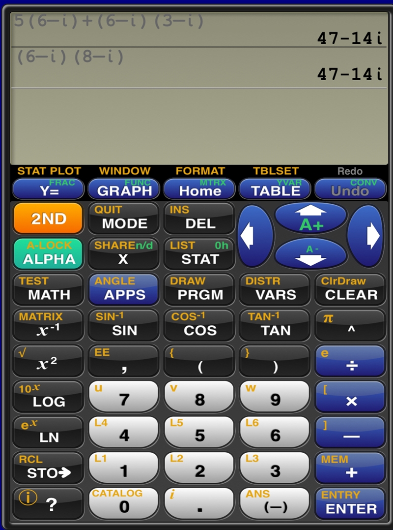 5(6-i)+(6-i)(3-i). show work.-example-1