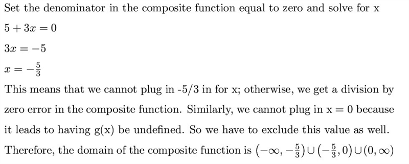 Need help with the composition of rational functions. I have attached a screenshot-example-2